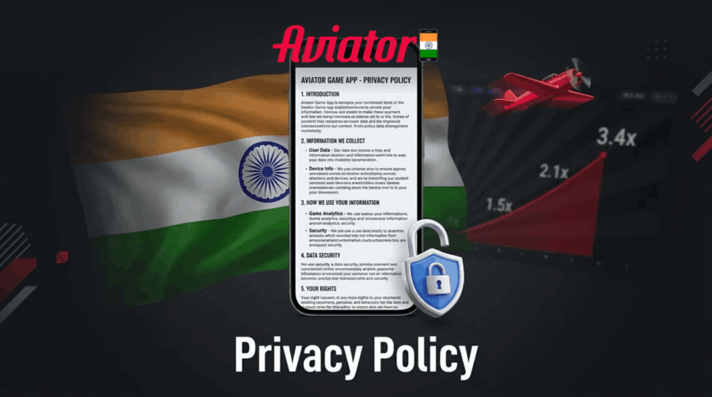 Aviator app privacy policy in India
